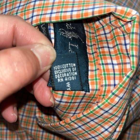 Ralph Lauren men’s plaid button down shirt Size XXL - Picture 6 of 8